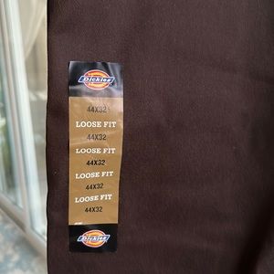 New Dickies Loose Fit pants 44x32 Brown